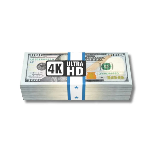 Impression 4K GRATUITE sur billet de banque